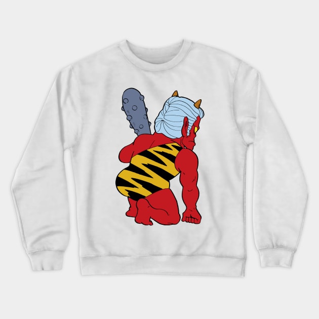 Oni Gashi Ma - Bikkuriman Demon Crewneck Sweatshirt by retroworldkorea